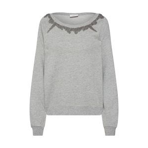 ONLY Mikina 'onlNORA L/S O-NECK SWT'  sivá