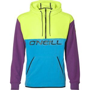 O'NEILL Športový sveter 'PM 1/4 ZIP HYBRID FLEECE'  modré / žlté / fialová