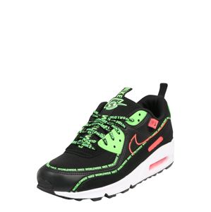 Nike Sportswear Nízke tenisky  červená / čierna / zelená