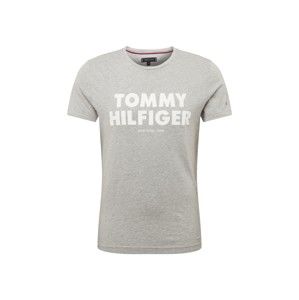 TOMMY HILFIGER Tričko  svetlosivá / biela