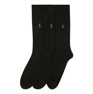 POLO RALPH LAUREN Ponožky 'DRESS SLACK'  čierna