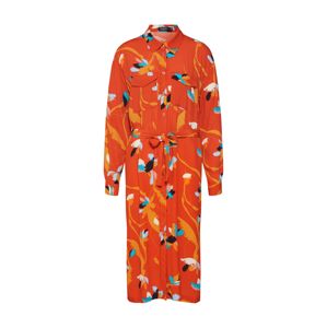 SOAKED IN LUXURY Košeľové šaty 'Taika'  oranžová / okrová