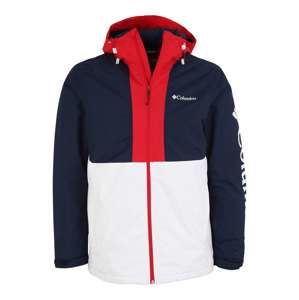 COLUMBIA Outdoorová bunda 'Timberturner'  námornícka modrá / červené / biela