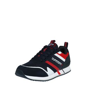Superdry Sneaker 'FERO RUNNER CORE'  červené / biela / námornícka modrá