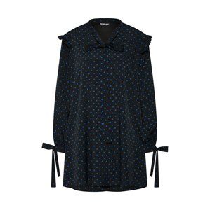 Fashion Union Šaty 'BOPP'  modré / čierna
