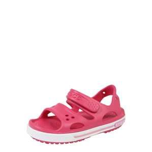 Crocs Sandále 'Crocband II Sandal PS'  ružová / biela