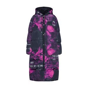 DIESEL Zimný kabát  ružová / čierna