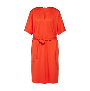 Liebesglück Košeľové šaty 'LG007820'  oranžovo červená