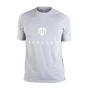 MOROTAI Funkčné tričko 'Brand Basic'  svetlosivá / biela