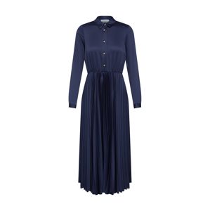 Closet London Košeľové šaty 'Closet Pleated Shirt Dress'  námornícka modrá