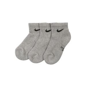 Nike Sportswear Ponožky  sivá / čierna