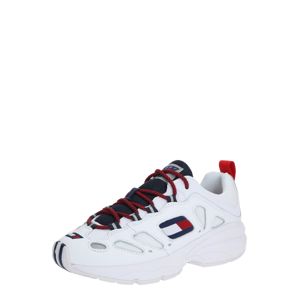 Tommy Jeans Sneaker 'HERITAGE RETRO'  červené / tmavomodrá / biela