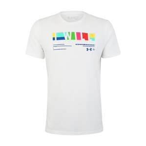 UNDER ARMOUR Funkčné tričko 'UA I WILL MULTI'  zmiešané farby / biela