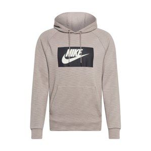 Nike Sportswear Mikina 'M NSW OPTIC HOODIE PO GX'  krémová / čierna