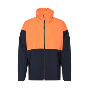 ADIDAS PERFORMANCE Športová bunda  modrá / oranžovo červená