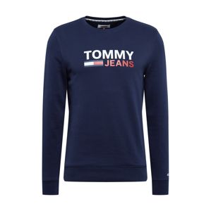 Tommy Jeans Sweatshirt  námornícka modrá / biela / červené