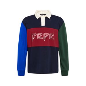 Pepe Jeans Shirt 'PLAKEM'  modré / tmavomodrá / zelená / červené / biela