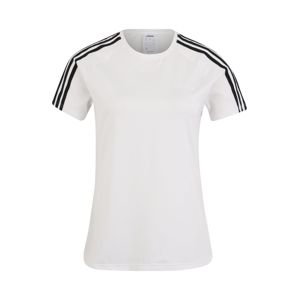 ADIDAS PERFORMANCE Funkčné tričko 'W D2M 3S TEE'  čierna / biela