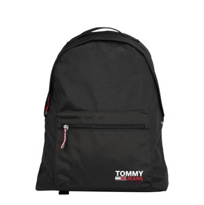 Tommy Jeans Batoh  čierna / biela / svetločervená