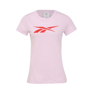 REEBOK Funkčné tričko 'Vector'  oranžová / ružová