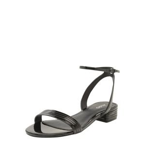 ALDO Remienkové sandále 'Izzie'  čierna