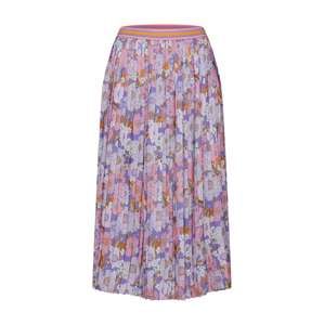Rich & Royal Sukňa 'Skirt Plissee'  fialová / levanduľová / oranžová