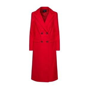 Dorothy Perkins Prechodný kabát 'COLOUR CROMBIE'  červené