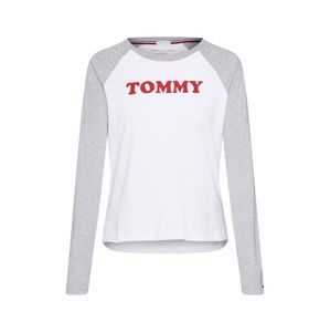Tommy Hilfiger Underwear Tričká na spanie 'LOGAN'  sivá / červené / biela