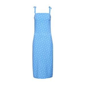 EDITED Letné šaty 'Audelia'  modré / biela