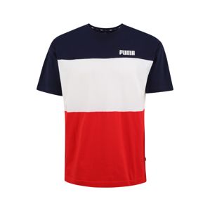PUMA Funkčné tričko 'CELEBRATION'  červené / námornícka modrá / biela
