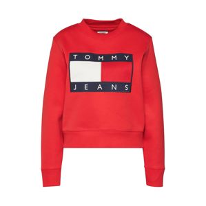 Tommy Jeans Sweatshirt  červené / námornícka modrá / biela