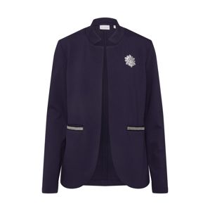 Rich & Royal Blejzer 'Jacket Jersey Jacquard'  tmavomodrá