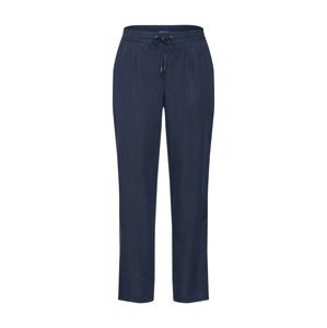 Tommy Jeans Plisované nohavice  námornícka modrá