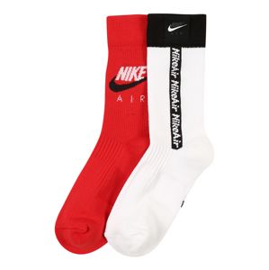 Nike Sportswear Ponožky  čierna / červená / biela