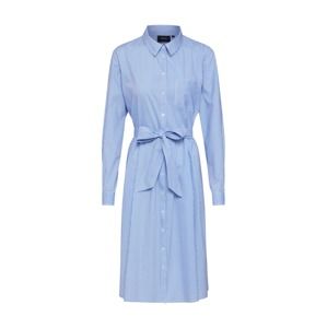 OBJECT Košeľové šaty 'Pencii'  modrá denim / biela