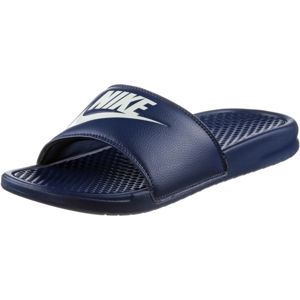 Nike Sportswear Šľapky 'BENASSI JDI'  námornícka modrá / biela