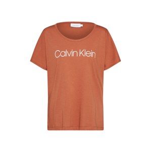Calvin Klein Tričko  svetlohnedá