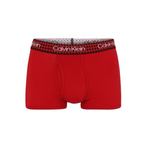 Calvin Klein Underwear Boxerky 'TRUNK'  čierna / červená