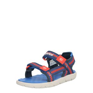 TIMBERLAND Otvorená obuv 'Perkins Row Webbing Sandal'  červené / modré