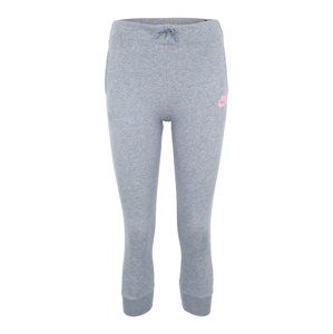 Nike Sportswear Nohavice  sivá / ružová