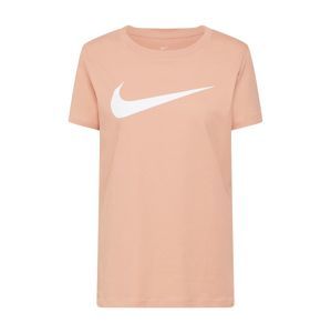 Nike Sportswear Tričko 'SWOOSH'  ružová / biela
