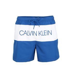 Calvin Klein Underwear Plavecké šortky  biela / modrá