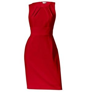 Heine Puzdrové šaty  červené