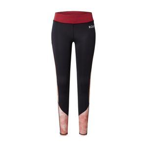 ROXY Športové nohavice  rosé / antracitová
