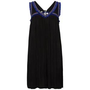 Junarose Letné šaty 'Brynja'  modrá / čierna