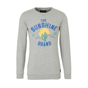 Shiwi Mikina 'The sunshine brand'  svetlosivá