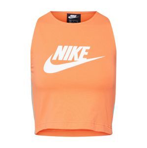 Nike Sportswear Top  tyrkysová / oranžovo červená