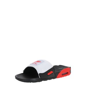 Nike Sportswear Pantolette ' AIR MAX 90'  biela / červené / čierna