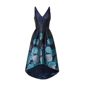 Chi Chi London Kokteilové šaty  svetlomodrá / námornícka modrá / striebornosivá