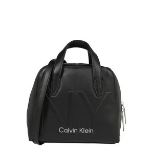 Calvin Klein Kabelka 'NY SHAPED SML DUFFLE'  čierna